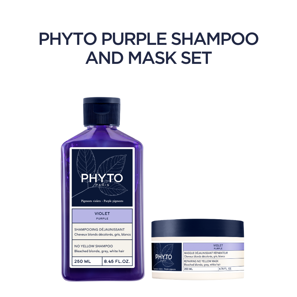 Phyto - Purple Shampoo And Mask Set