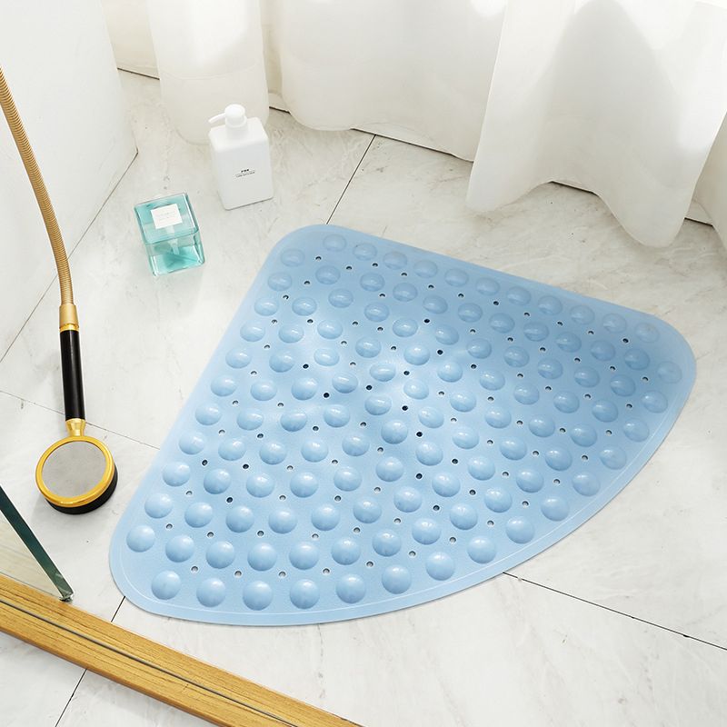 Mei Stylish - Non-Slip Rubber Shower Mat - Blue - 54 x 54cm