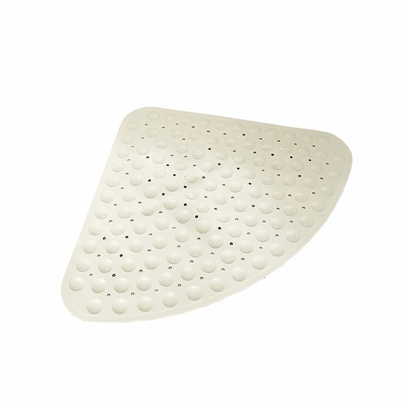 Mei Stylish - Non-Slip Rubber Shower Mat - Beige - 54 x 54cm