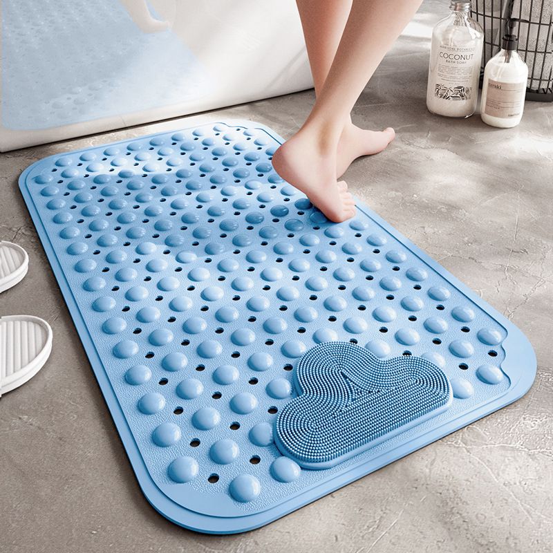 Mei Stylish - Anti-Slip Massage Bath Tub Mat - Blue - 40x70cm