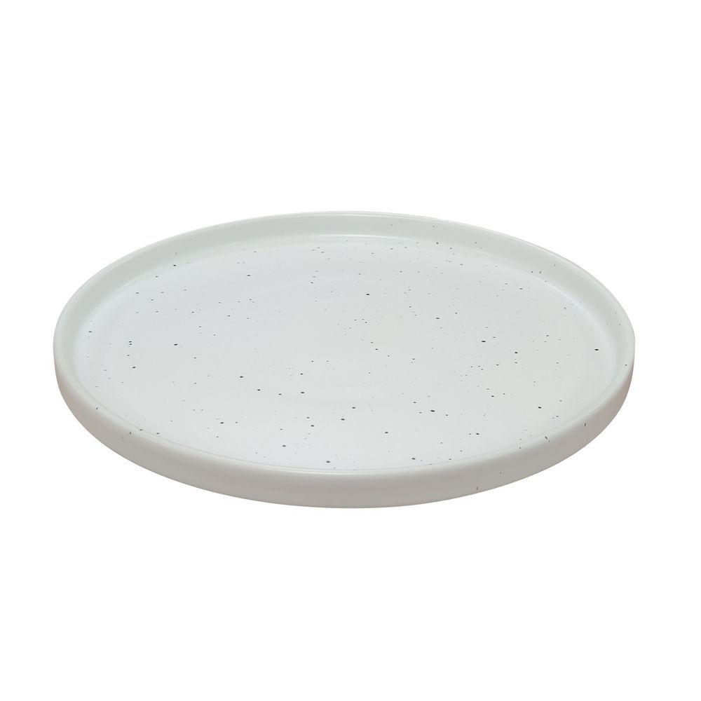 Kitchen Master - Minto Stoneware Dinner Plate - White - 10.5-Inch