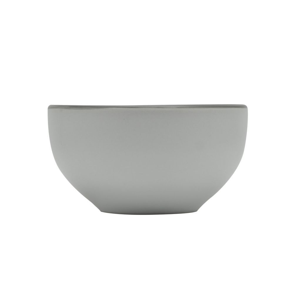 Kitchen Master - Luna Stoneware Soup Bowl - White - 5.5-Inch