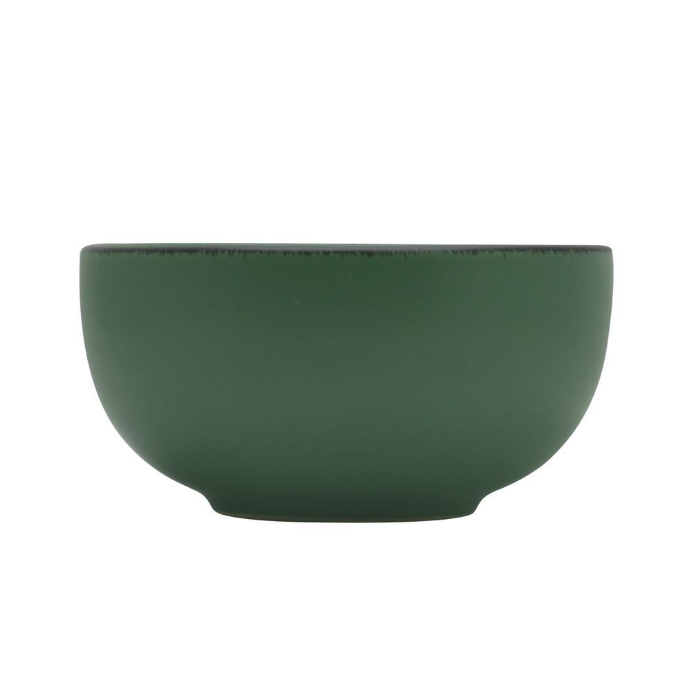 Kitchen Master - Forrest Stoneware Bowl - Green - 4.5-Inch