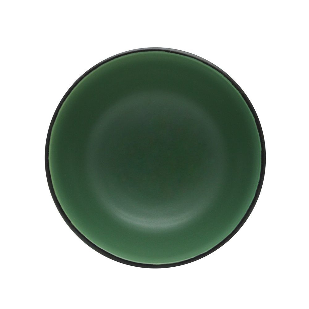 Kitchen Master - Forrest Stoneware Bowl - Green - 4.5-Inch