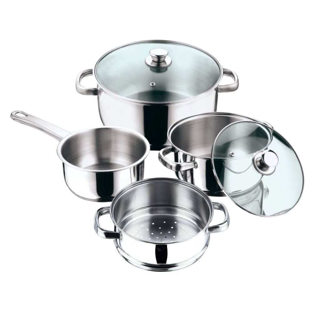 Vinod - Stainless Steel Cookware Set - 6 Pcs