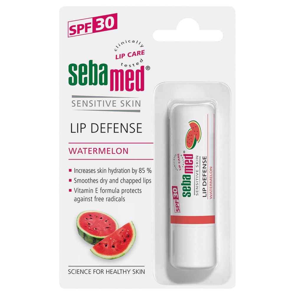 Sebamed - SPF 30 Lip Defense - Watermelon - 4.8 g