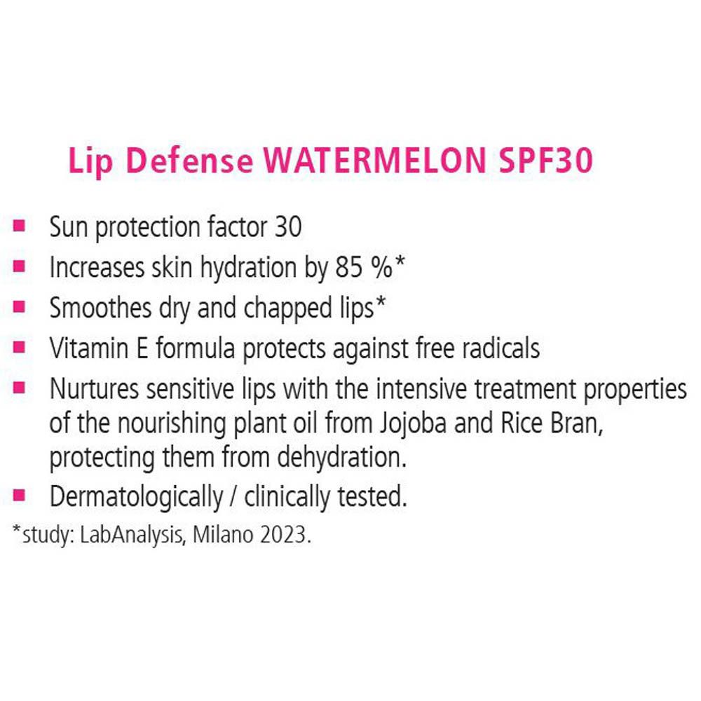 Sebamed - SPF 30 Lip Defense - Watermelon - 4.8 g