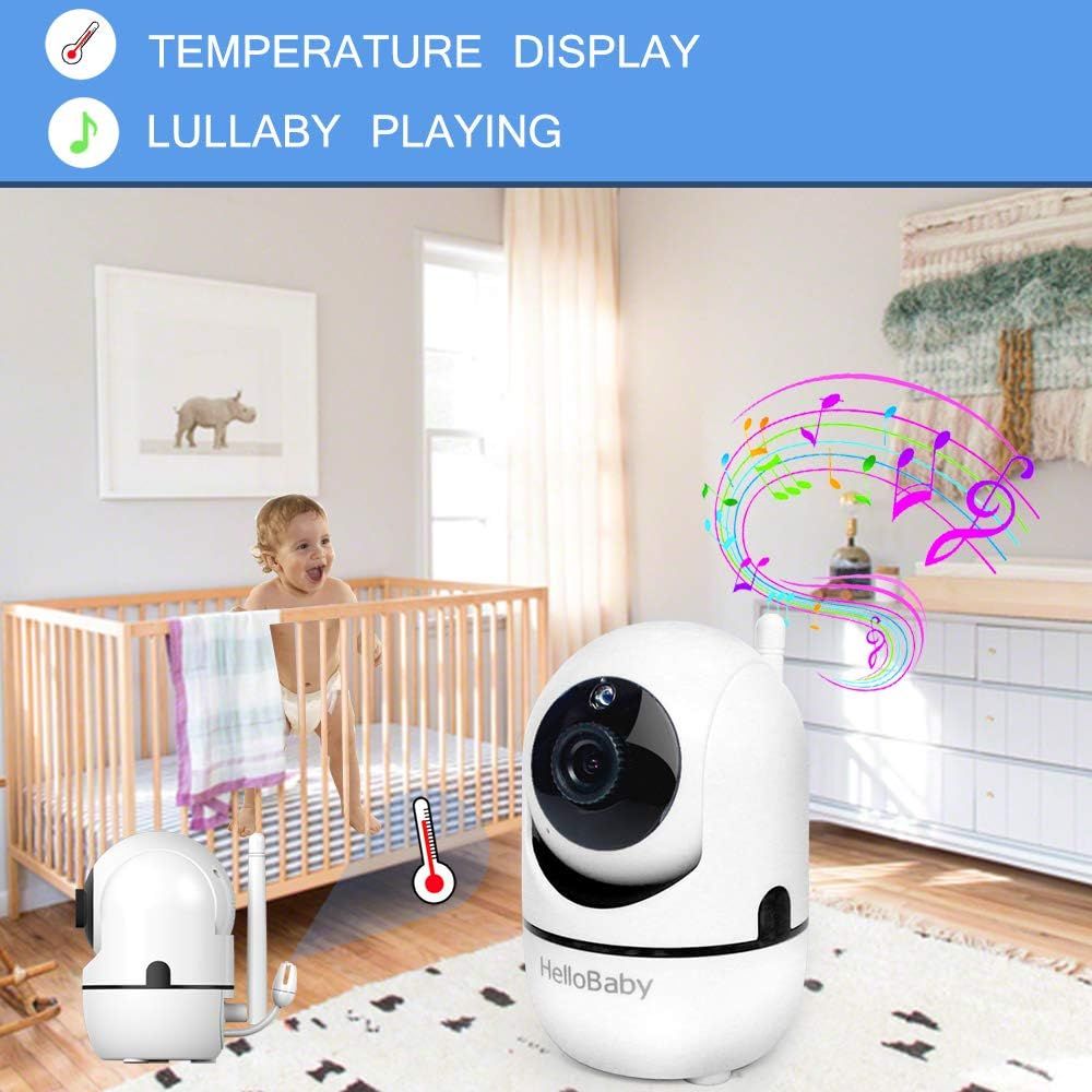 Hello Baby - 3.2-inch Color LCD Screen Video Baby Monitor W/ Remote Camera