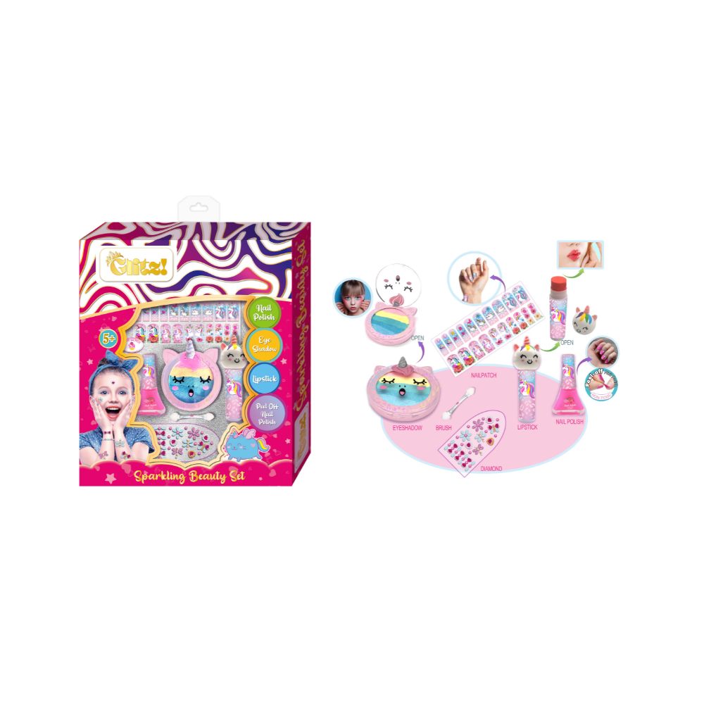 Tokidas - Unicorn Sparkling Beauty Me Up Set