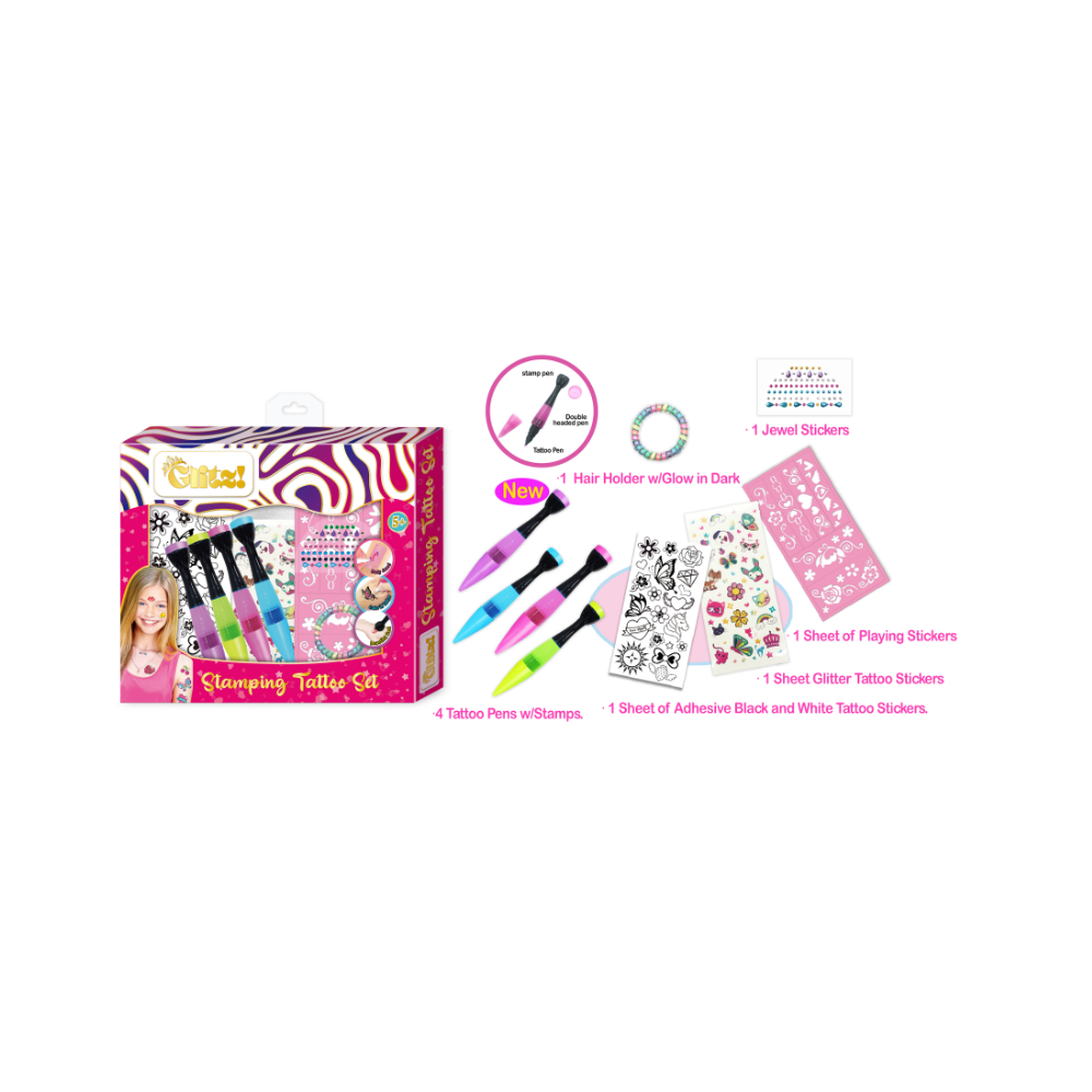 Tokidas - Stamping Fun Tattoo Set