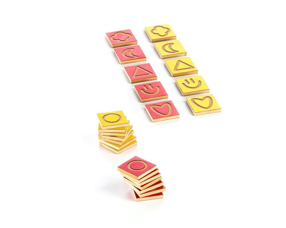 Edu Fun - Pre Writing Shapes Set - 24 Pcs