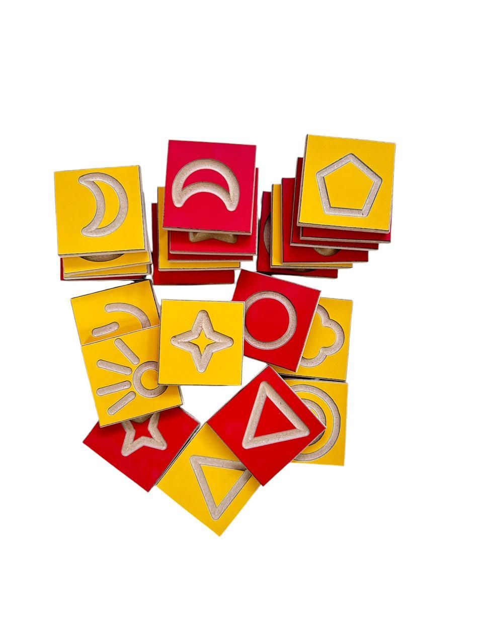 Edu Fun - Pre Writing Shapes Set - 24 Pcs