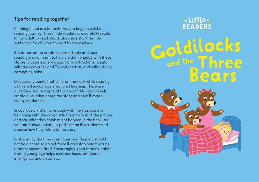 قصة Little Readers - Goldilocks And The Three Bears