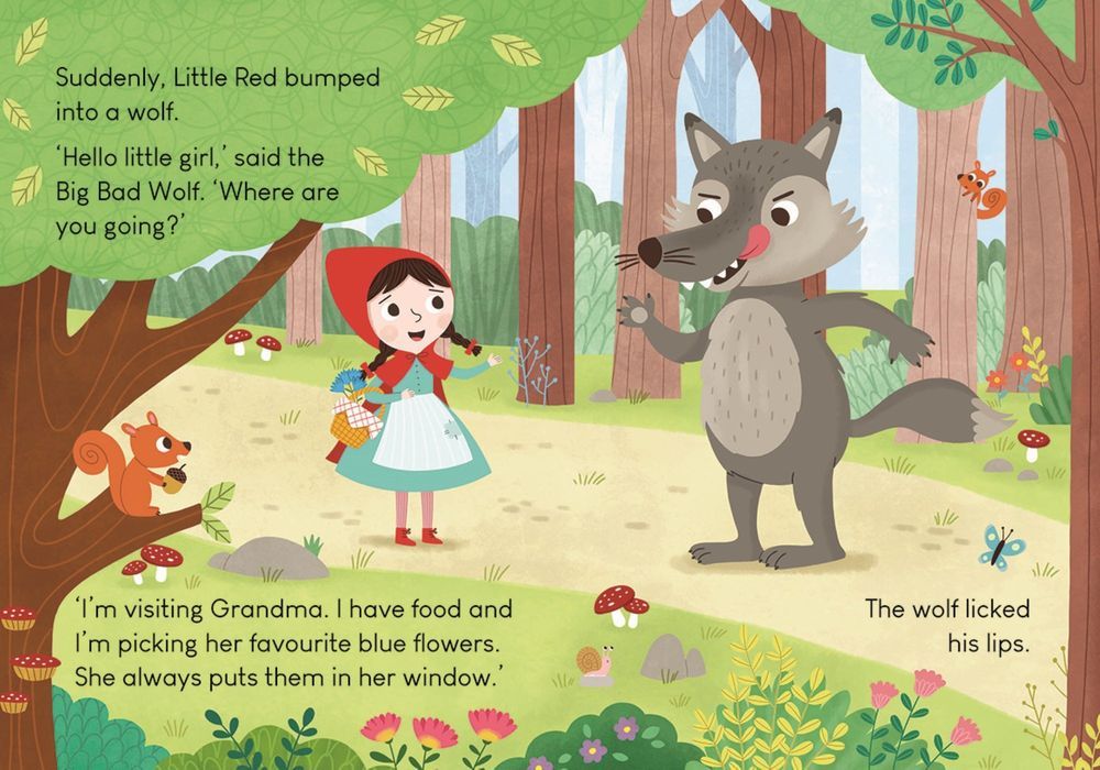 قصة Little Readers - Little Red Riding Hood