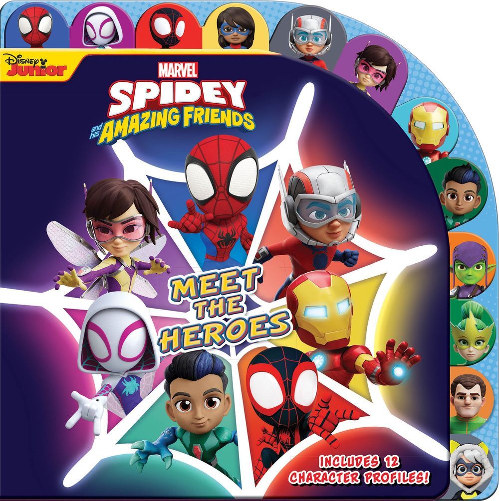 كتاب كرتون مقوى Marvel Spidey And His Amazing Friends