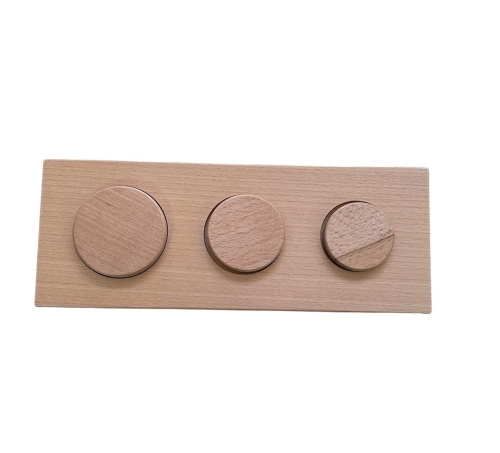 Edu Fun - Grading Wooden Circle Strip - 4 Pcs