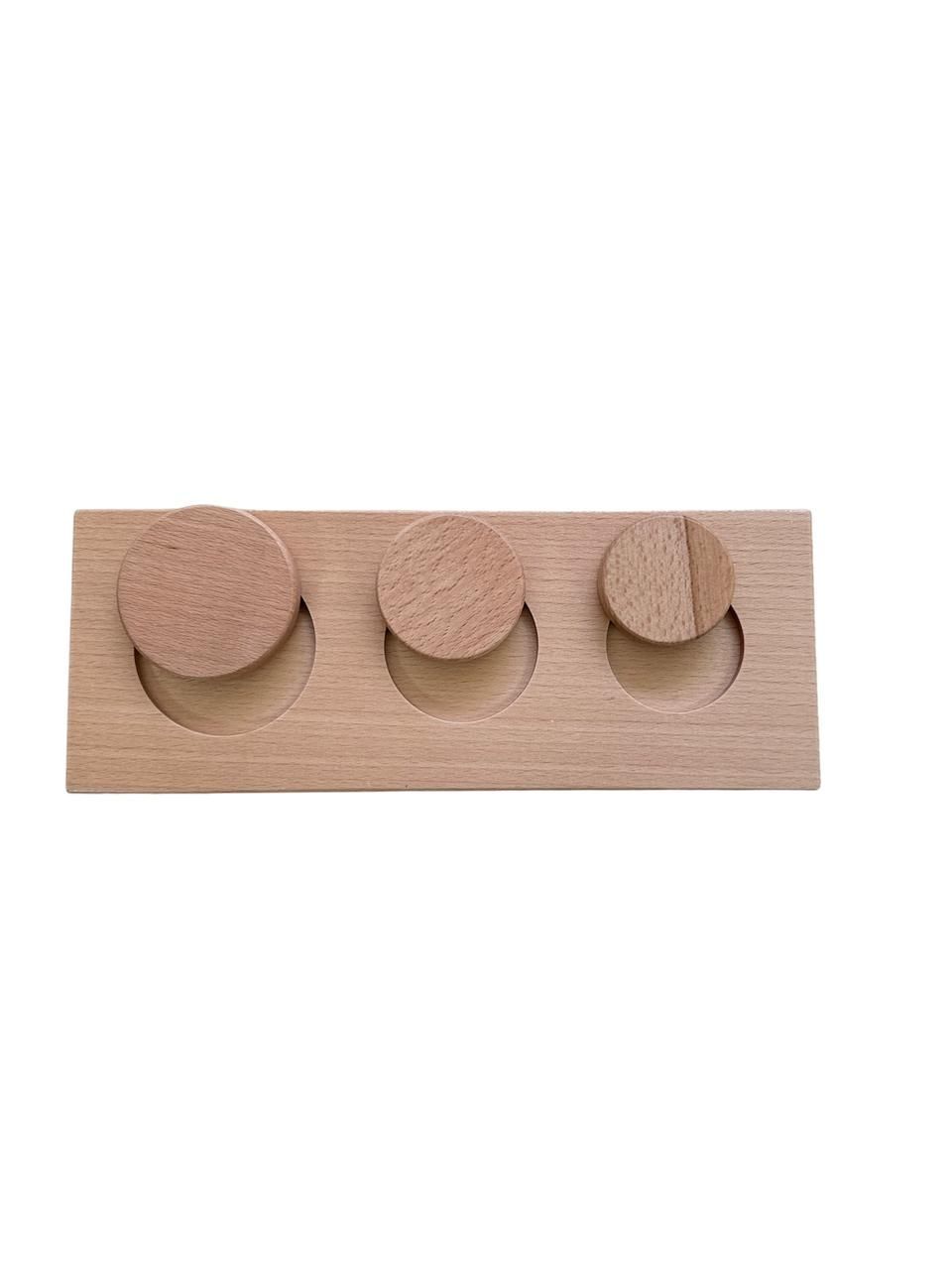 Edu Fun - Grading Wooden Circle Strip - 4 Pcs