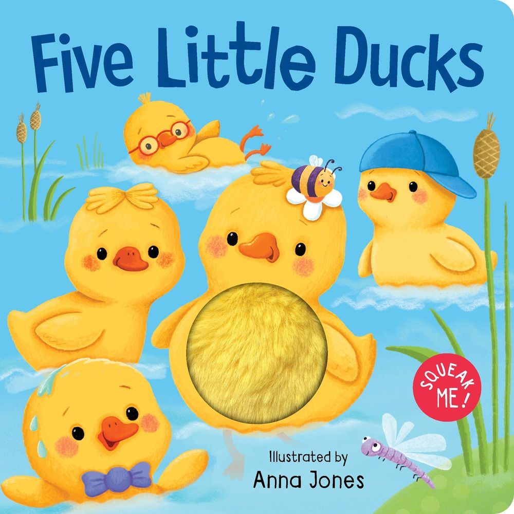 كتب للأطفال من الكرتون المقوى Five Little Ducks