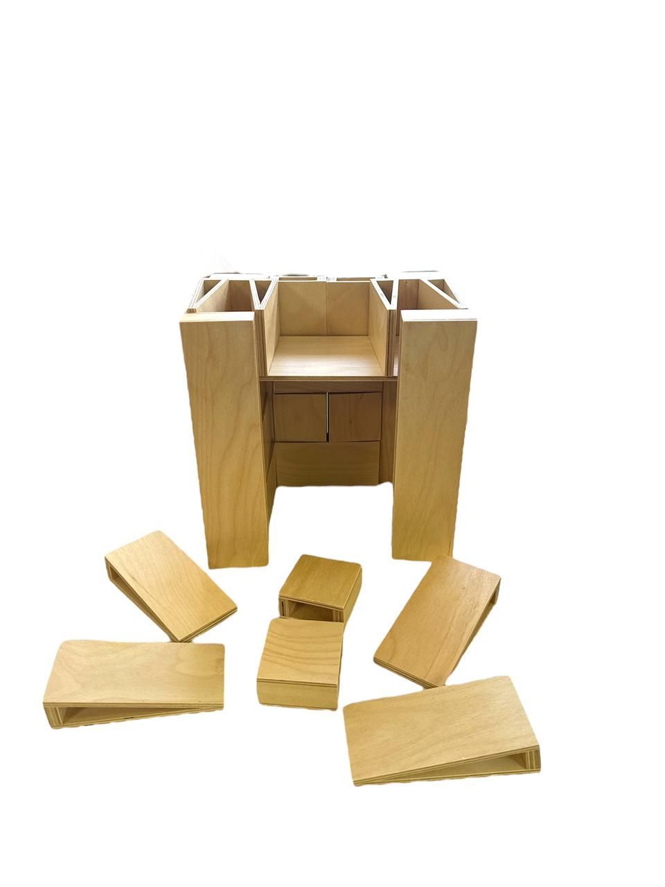 Edu Fun - Toddler Hollow Blocks - 30 Pcs