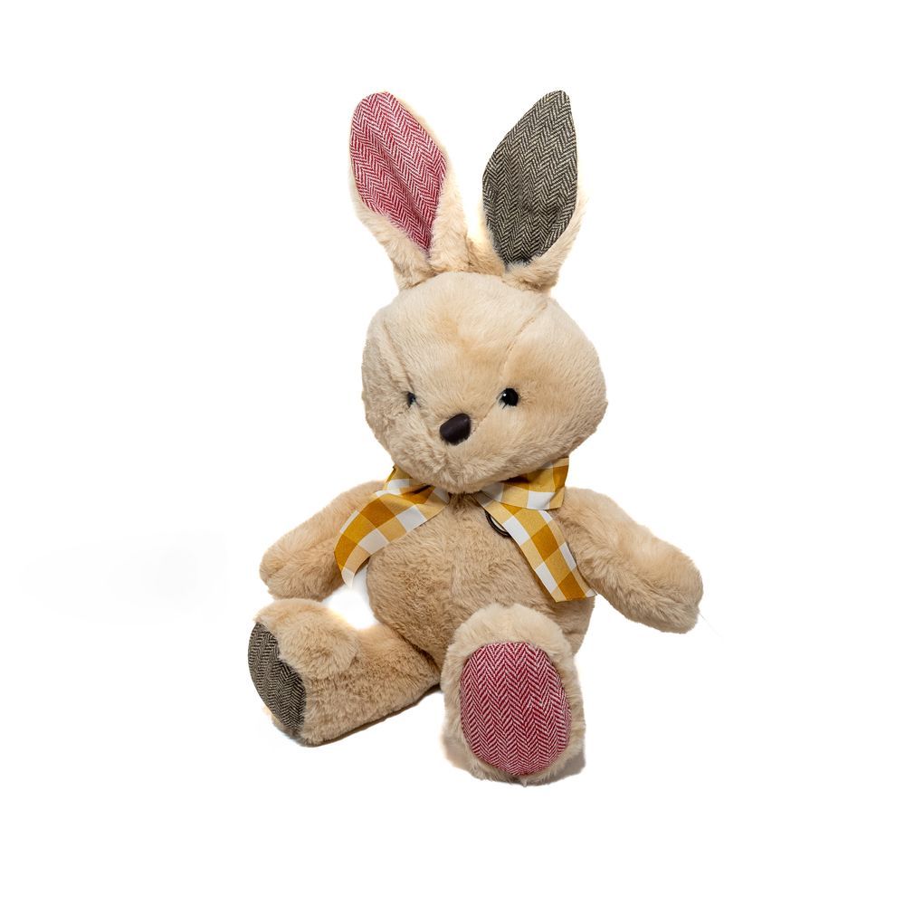 Toto Toys - Cute Rabbit W/ Long Ears Plush Toy - Brown - 65 cm