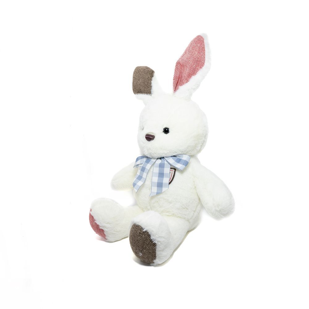 Toto Toys - Cute Rabbit With Long Ears Plush Toy - White - 65 cm