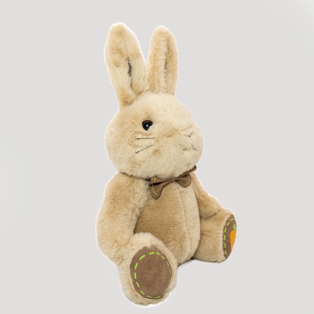 Toto Toys - Rabbit Stuffed Toy - Brown - 30 cm