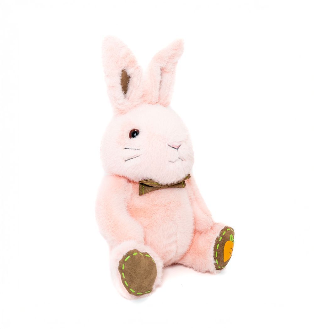 Toto Toys - Rabbit Stuffed Toy - Pink - 30 cm