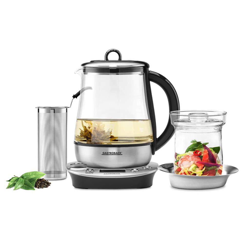 Gastroback - Design Tea & More Advanced Tea Maker - Silver