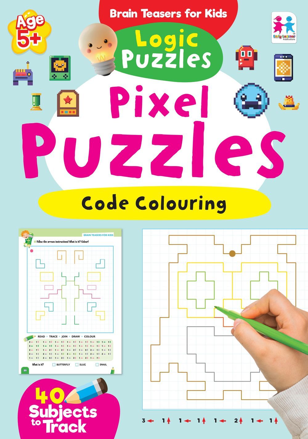 Logic Puzzles - Pixel Puzzles Code Colouring