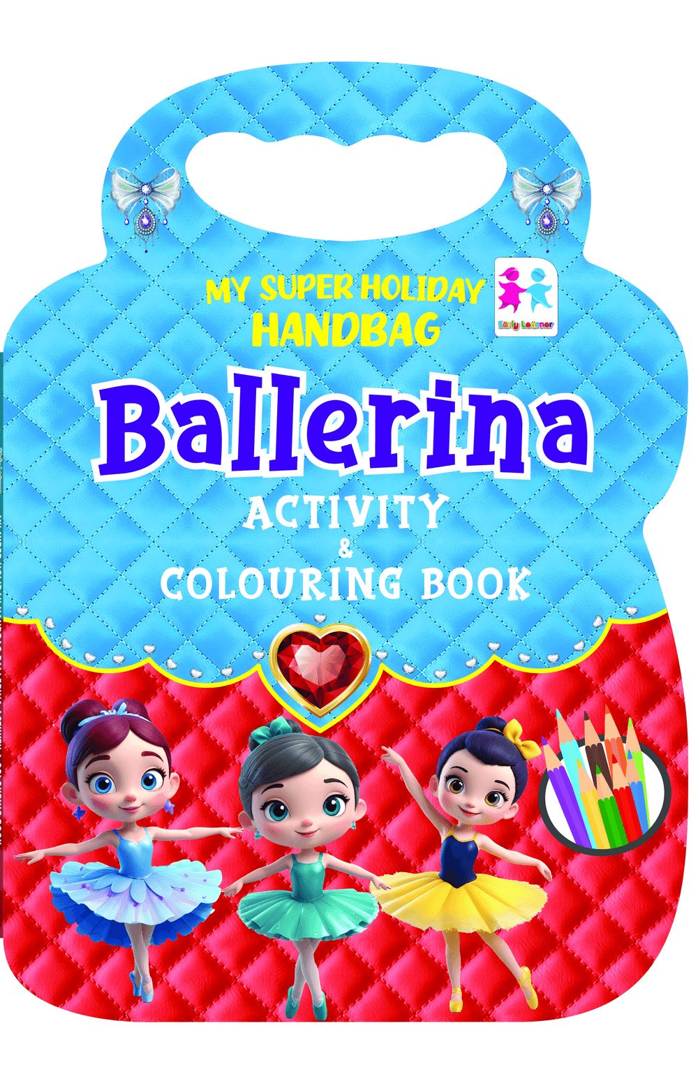 كتاب الأنشطة والتلوين My Super Holiday Handbag - Ballerina