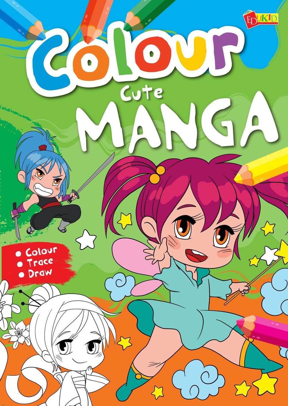 Colour Cute Manga Book