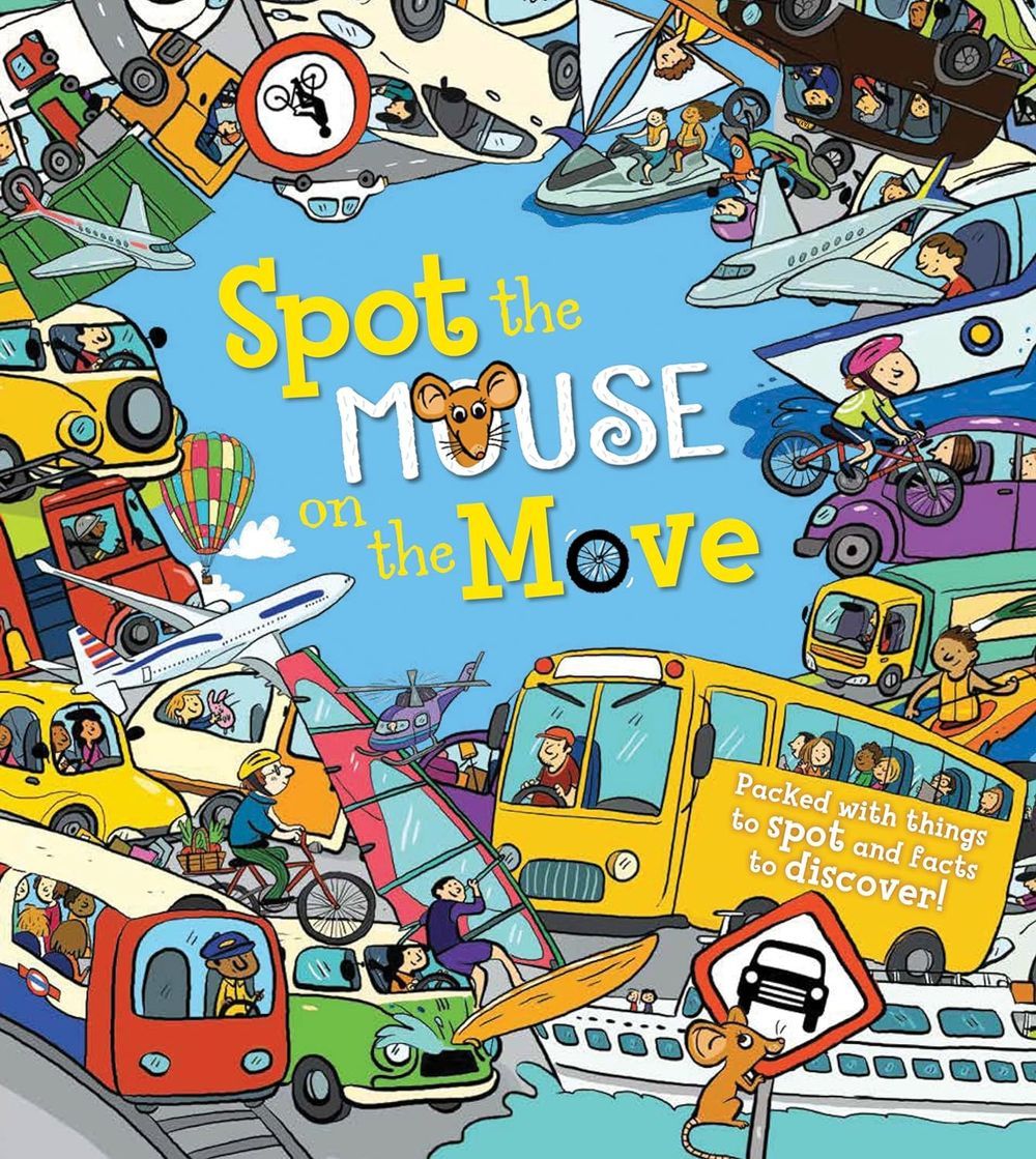 كتاب Spot The Mouse On The Move