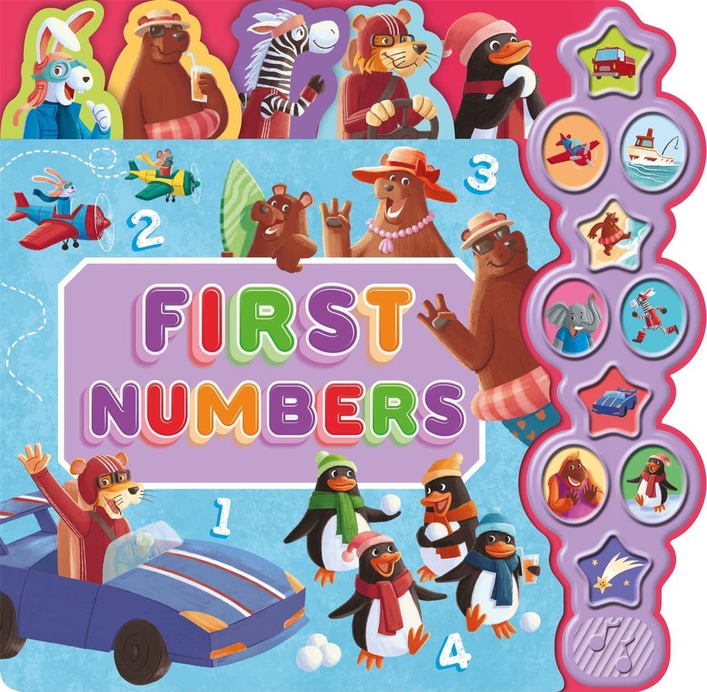 كتاب First Numbers Sound Book