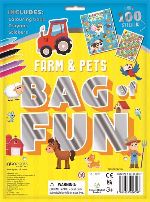 كتاب Farm & Pets Bag Of Fun