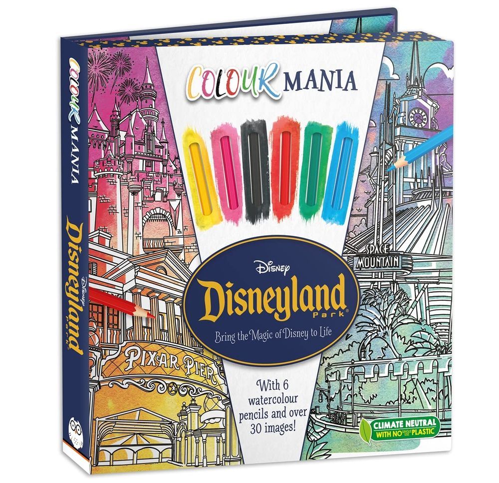 كتاب Disneyland Park Colour Mania