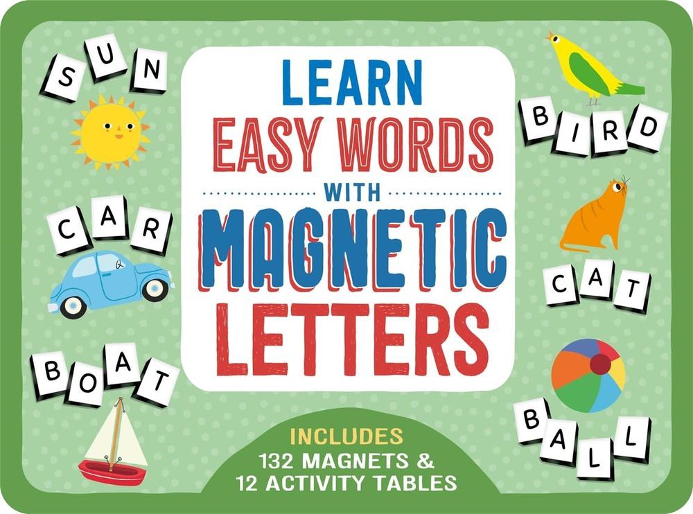 Igloo Books - Learn Easy Words With Magnetic Letters