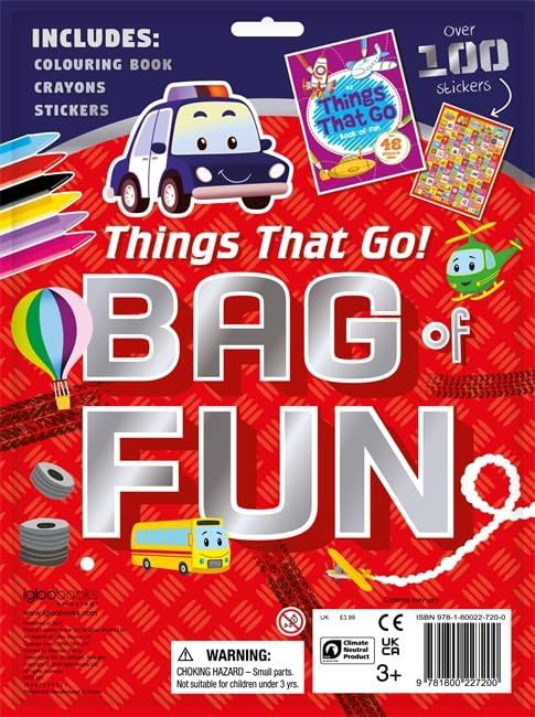 كتاب Things That Go Bag Of Fun