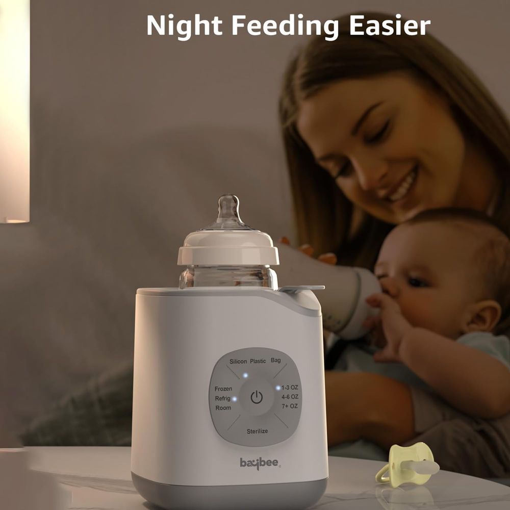 Baybee - 5-in-1 Baby Bottle Warmer & Sterilizer - White