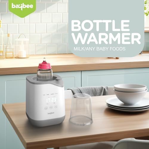 Baybee - 5-in-1 Baby Bottle Warmer & Sterilizer - Grey