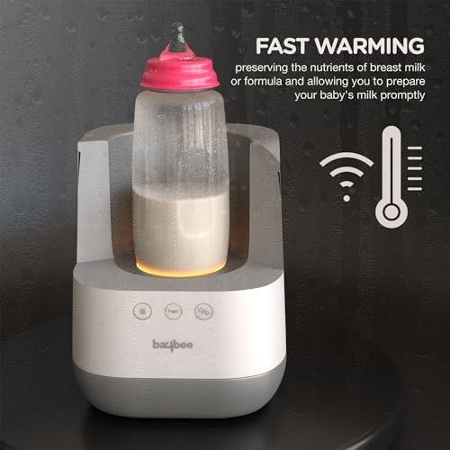 Baybee - 5-in-1 Baby Bottle Warmer & Sterilizer - Grey