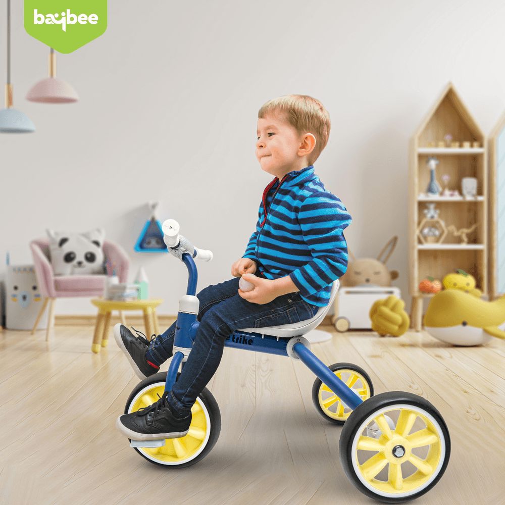 Baybee - Trikona Tricycle For Kids - Blue