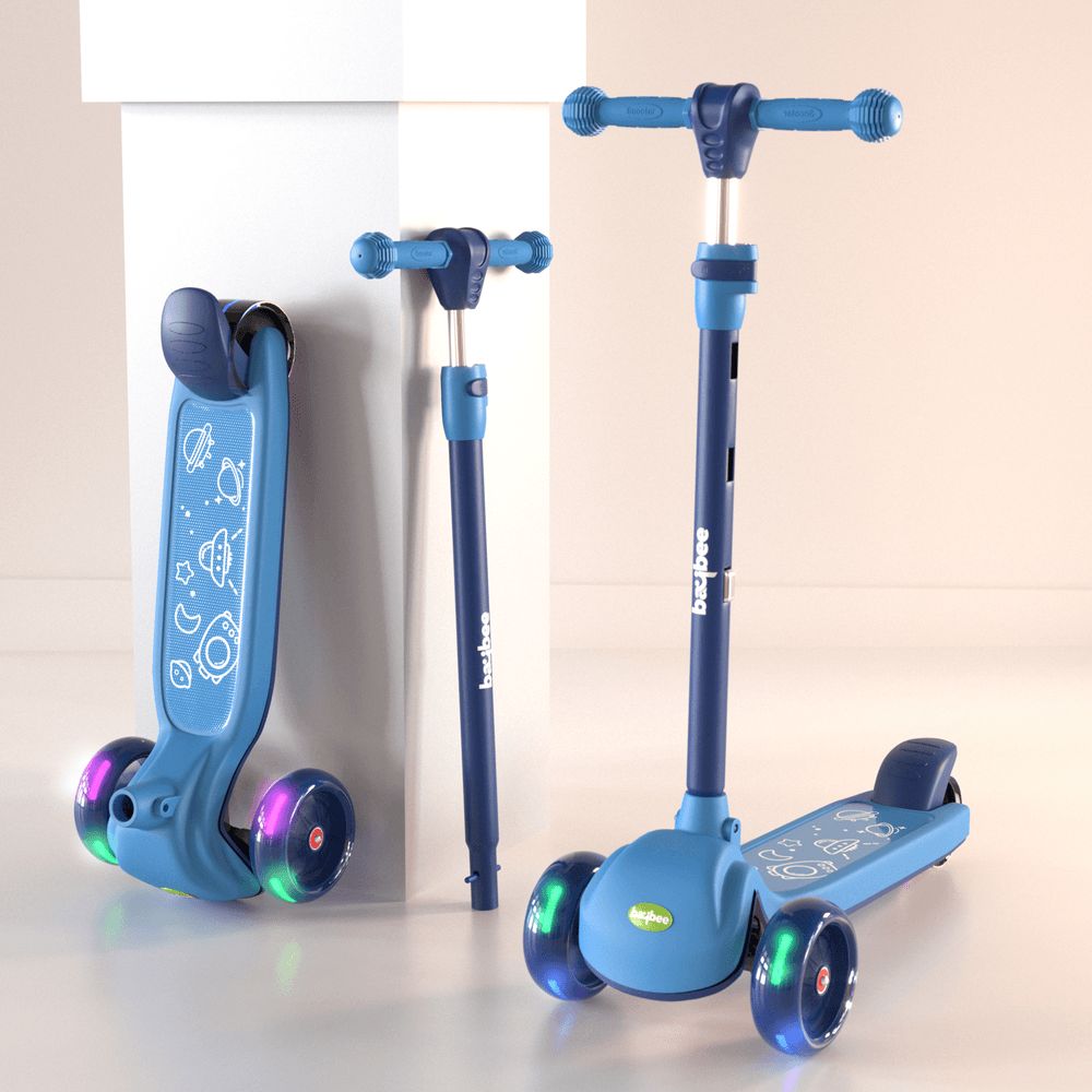 Baybee - Blaze Storm Kids Scooter - Blue