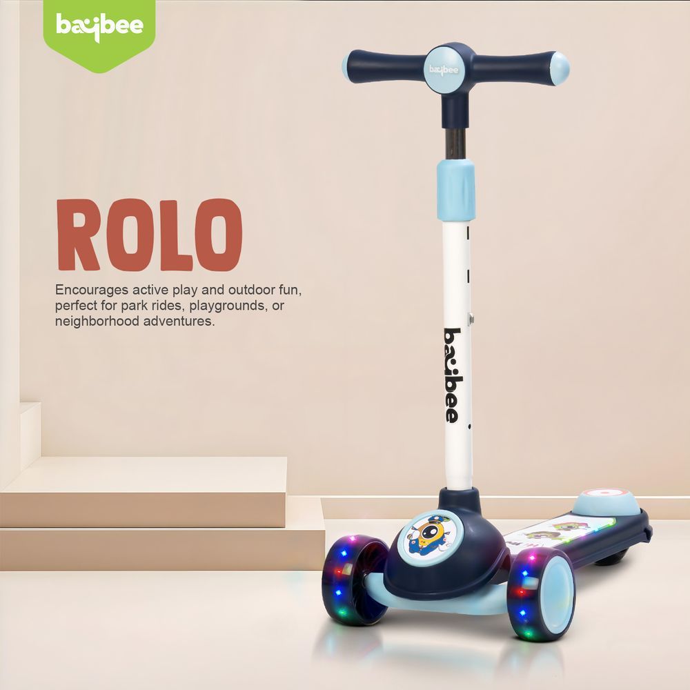 Baybee - Rolo Kids Scooter - Blue