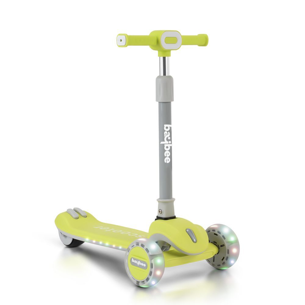 Baybee - Cruze Foldable Kids Scooter - Green