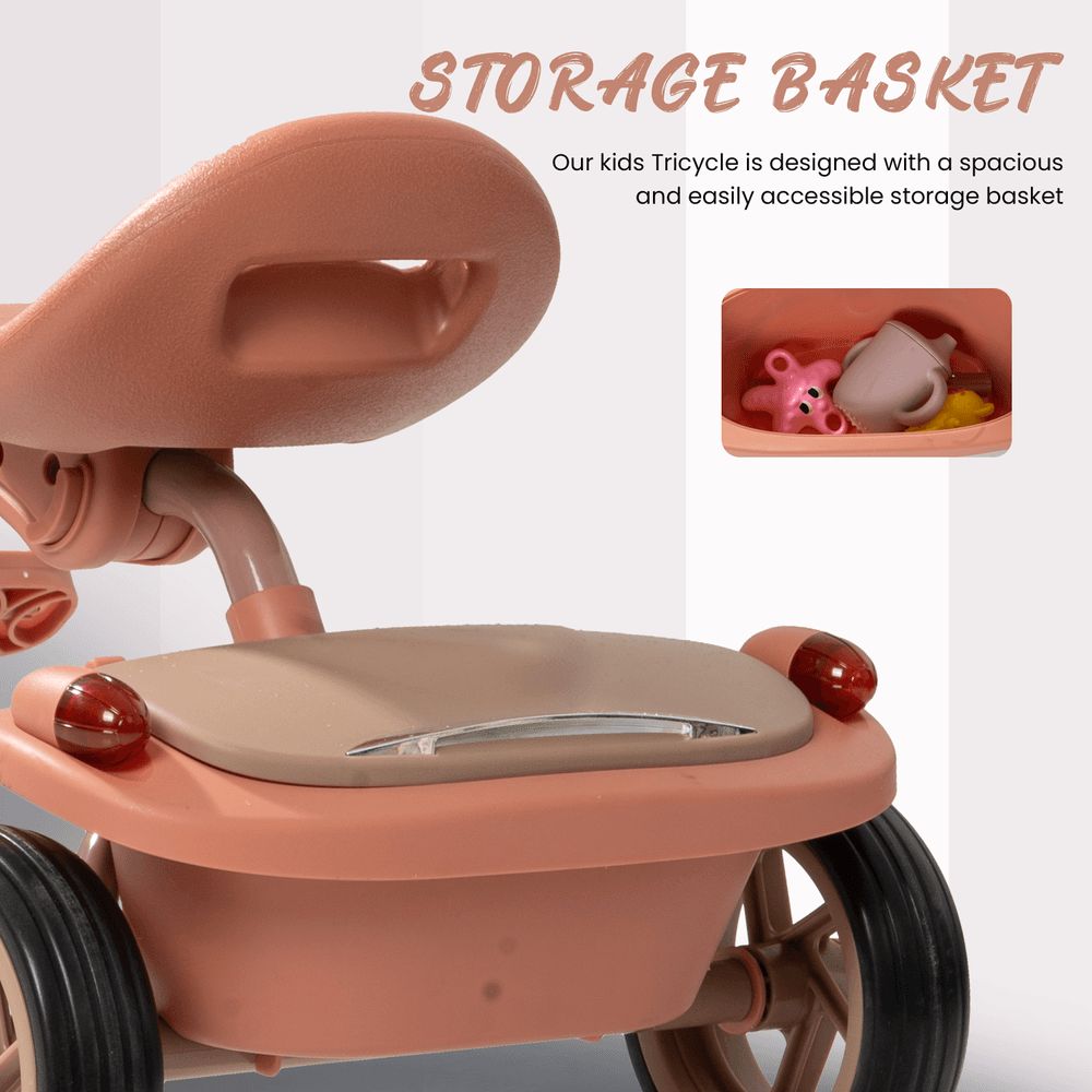 Baybee - Flyer Tricycle For Kids - Pink