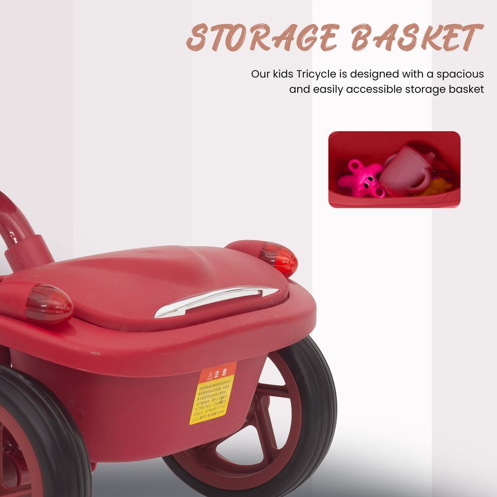 Baybee - Flyer Tricycle For Kids - Red