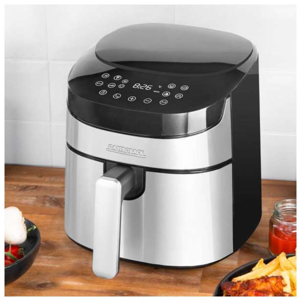 Gastroback - Design Air Pro Airfryer - Silver - 3.7 L