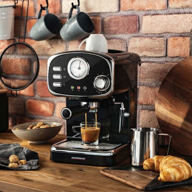 Gastroback - Design Espresso Machine Basic - Black