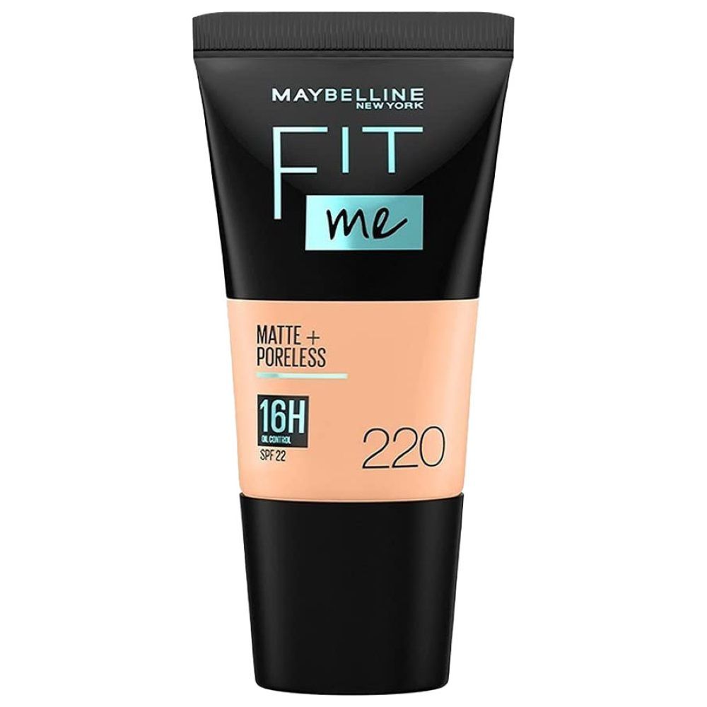 Maybelline - New York Fit Me Liquid Foundation - 220 Natural Beige - 30 ml