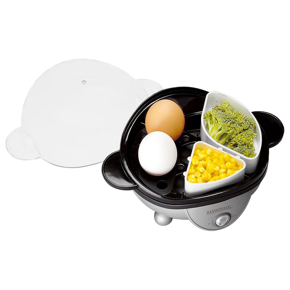 Gastroback - Design Egg Cooker - Silver